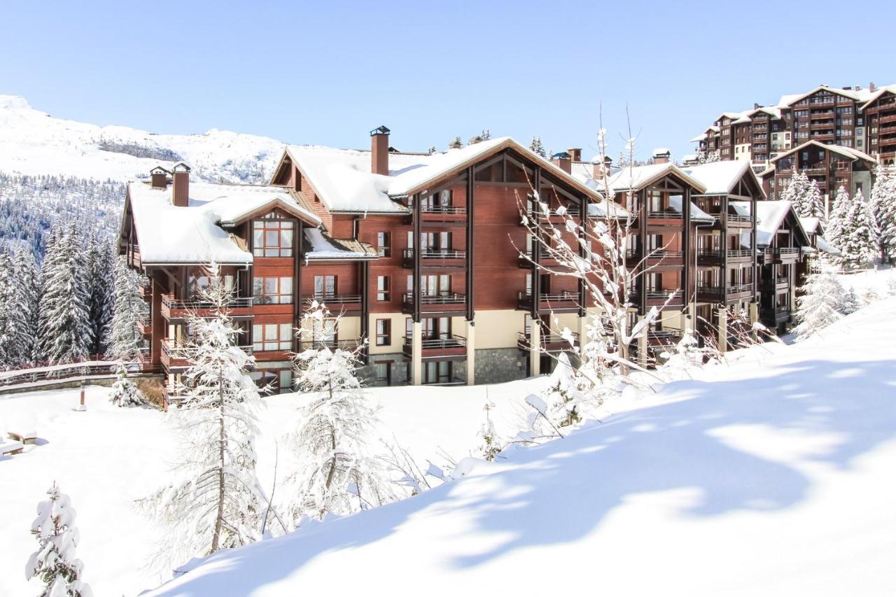 South Facing 2-Bed Apartment With Fireplace, Terrasses Deos Flaine Dış mekan fotoğraf