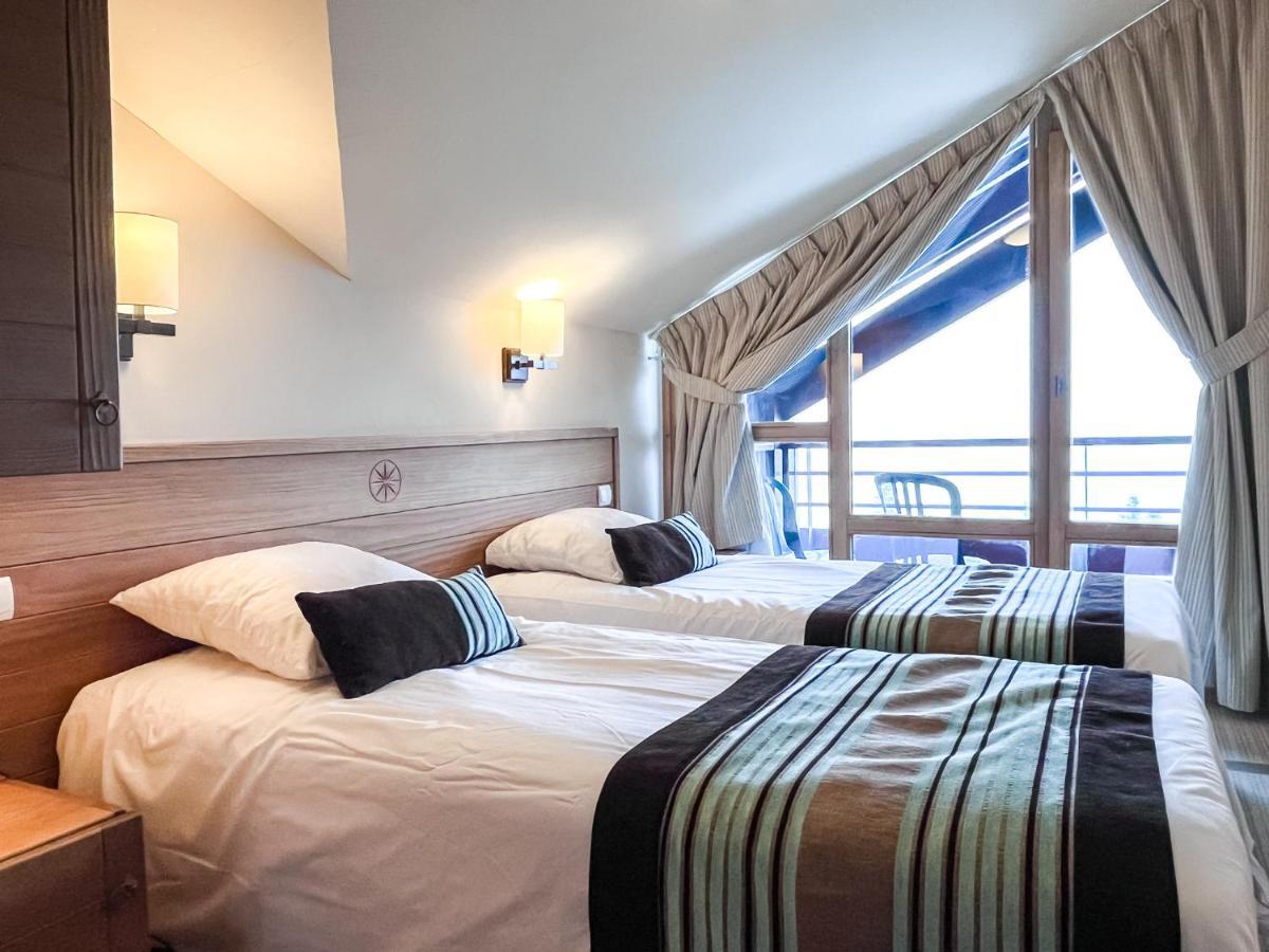 South Facing 2-Bed Apartment With Fireplace, Terrasses Deos Flaine Dış mekan fotoğraf