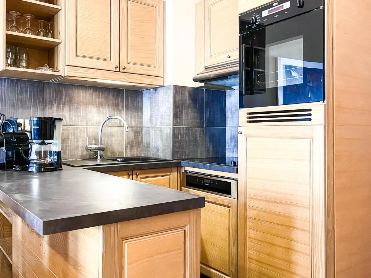 South Facing 2-Bed Apartment With Fireplace, Terrasses Deos Flaine Dış mekan fotoğraf