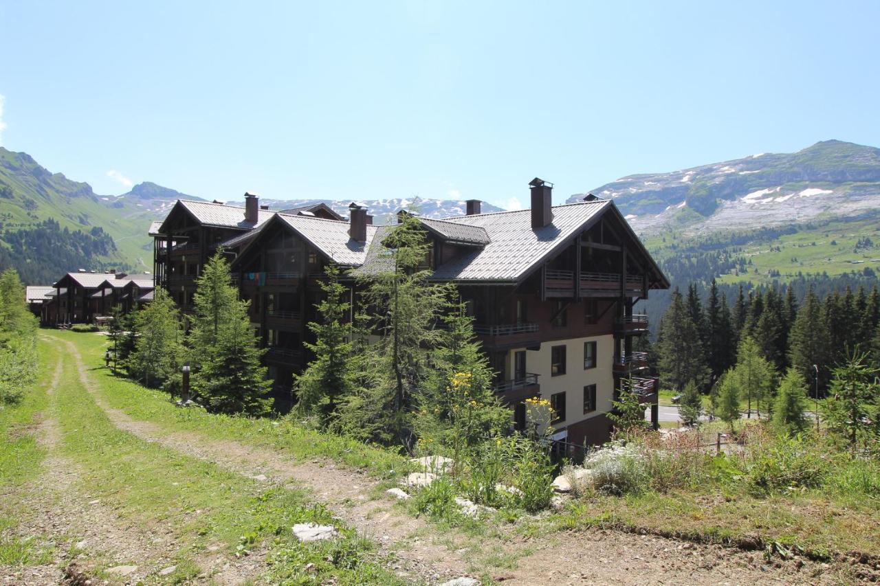 South Facing 2-Bed Apartment With Fireplace, Terrasses Deos Flaine Dış mekan fotoğraf